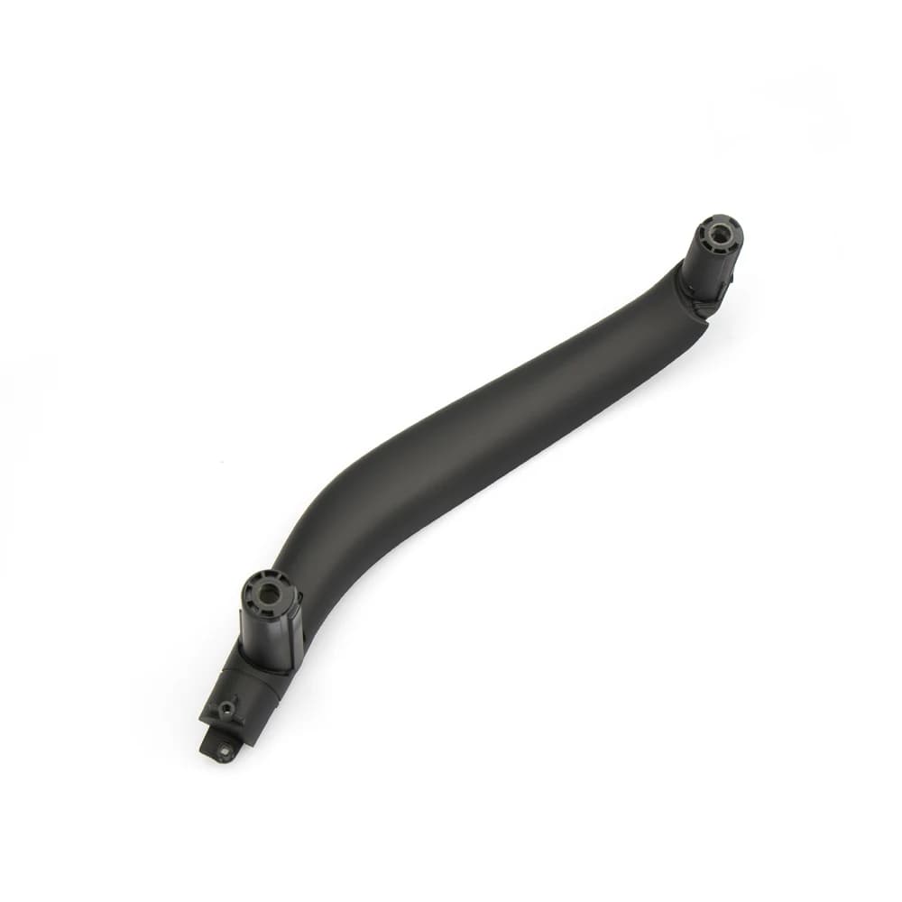 Garniture de poignée de porte intérieure de voiture, poignée de panneau d'appui de nervure pour BMW 
