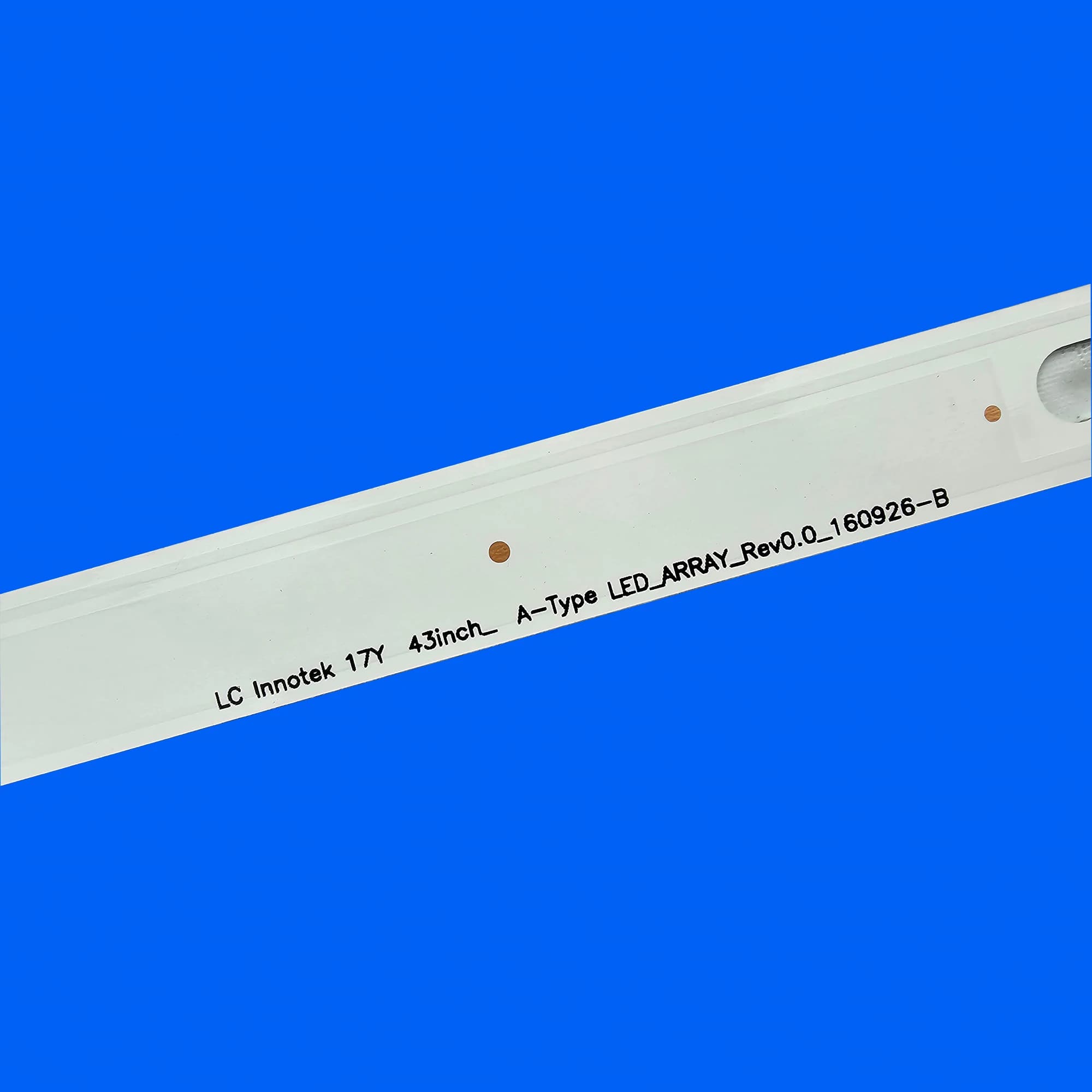 Bande de rétro-éclairage LED pour 17Y 43 pouces-Type A 43UJ6300 43UJ6307 43LJ594V HC430DUN 43UJ651V 