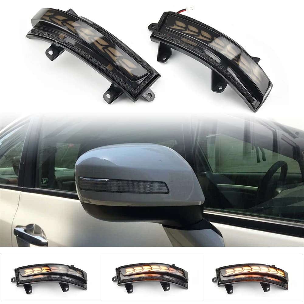 Clignotant d'eau courante pour rétroviseur latéral, clignotant dynamique LED pour Honda Civic 9th Ja