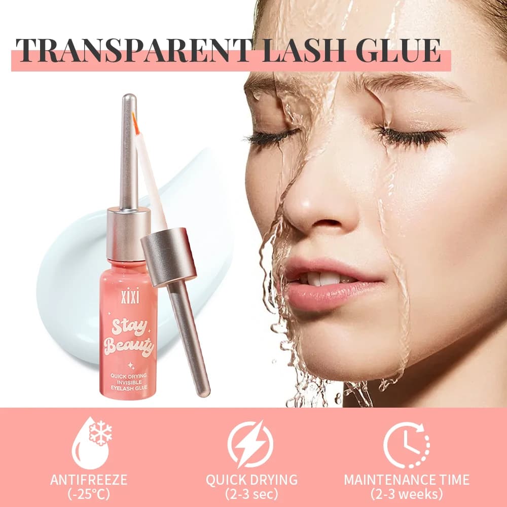 Colle pour extensions de cils, maquillage longue durée, colle pour extensions de cils, imperméable, 