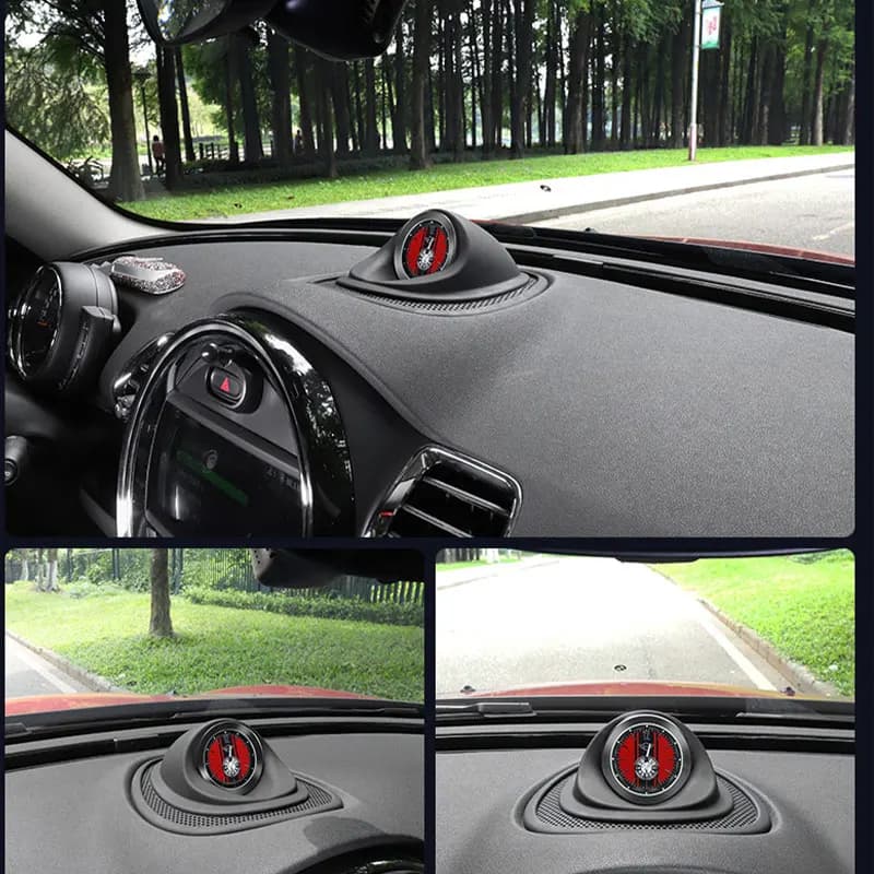 Ornement d'horloge de voiture pour Mini Cooper One S F54 F55 F56 F57 pour tableau de bord JCW, couve