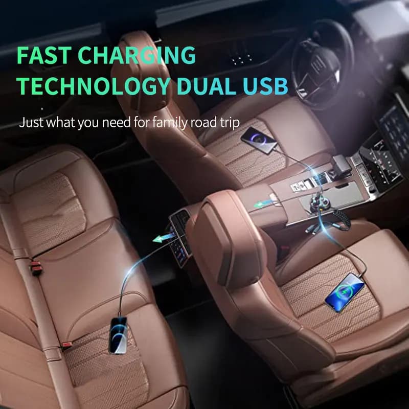 Transmetteur FM Bluetooth 5.0 pour voiture, récepteur Audio sans fil, lecteur MP3 25W PD, Charge rap