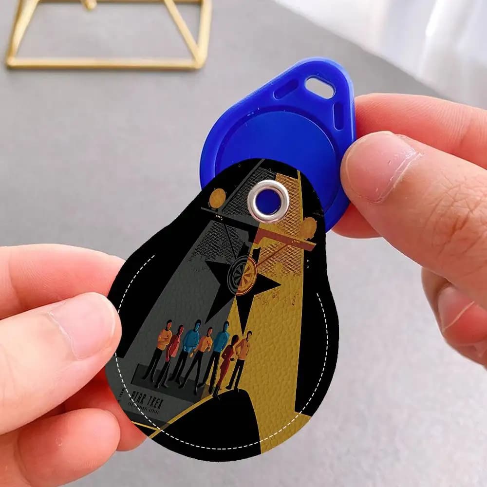 S-Star Trek porte-clés de contrôle d'accès hôtel famille clés d'accès couverture de protection étiqu
