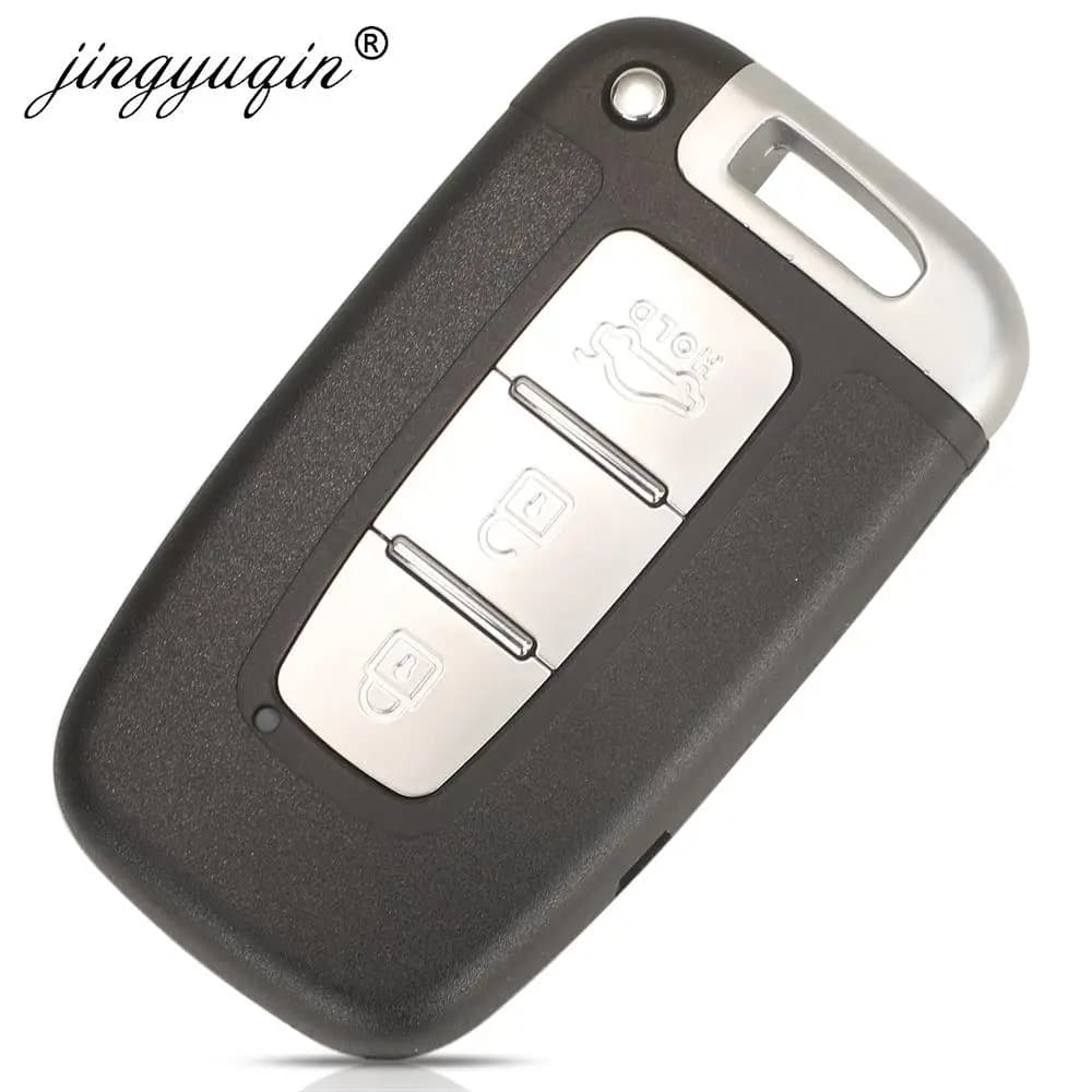 Jingyuqin – clé télécommande intelligente, 433Mhz, pour HYUNDAI I30 I45 Ix35 Genesis Equus Veloster 
