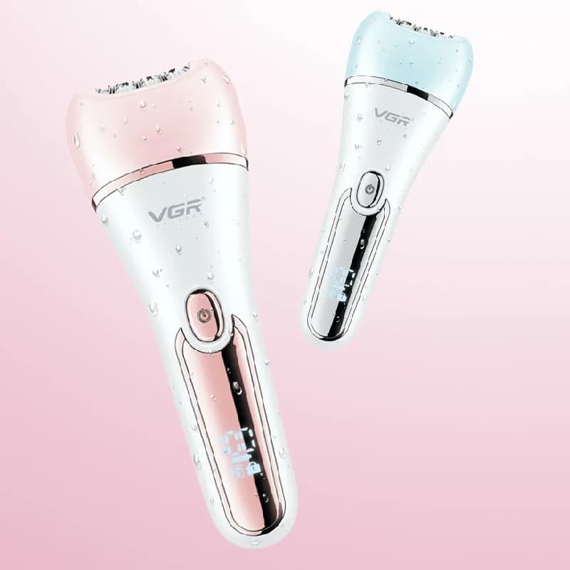 Original VGR électrique femmes épilateur femme rasoir jambe corps épilation lèvre menton dépilatoire