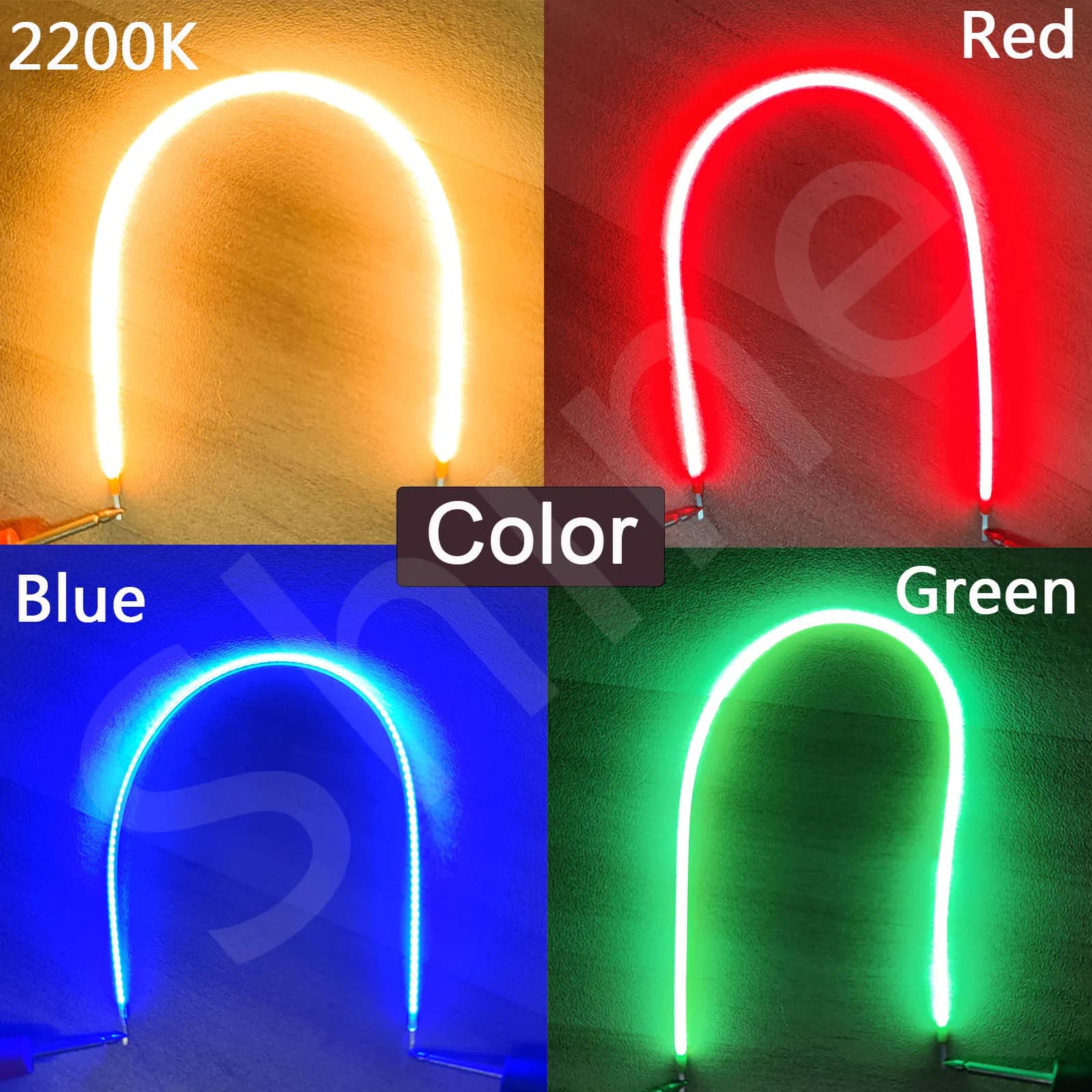 Filament LED Flexible 3V COB 38mm 60mm 95mm 80mm 130mm 145mm 185mm 260mm 300mm, pièces de lampe à am