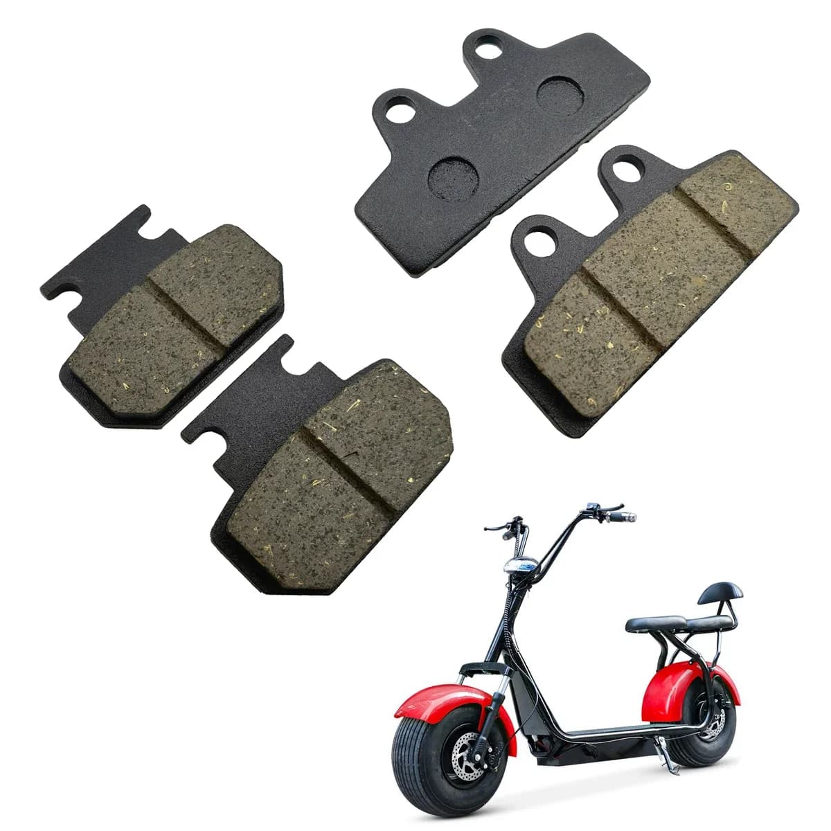 Plaquette de frein de Citycoco vélo électrique Scooter électrique chinois Halei Scooter pièces de re