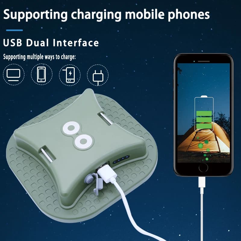 MOSLIGHTING rechargeable Camping forte lumière avec aimant zoom portable lampe de poche tente lampe 