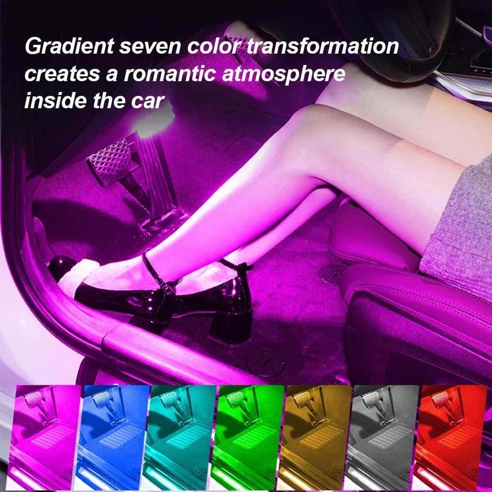 1/2X LED tactile lumière Mini sans fil voiture éclairage intérieur Auto toit plafond lampe de lectur