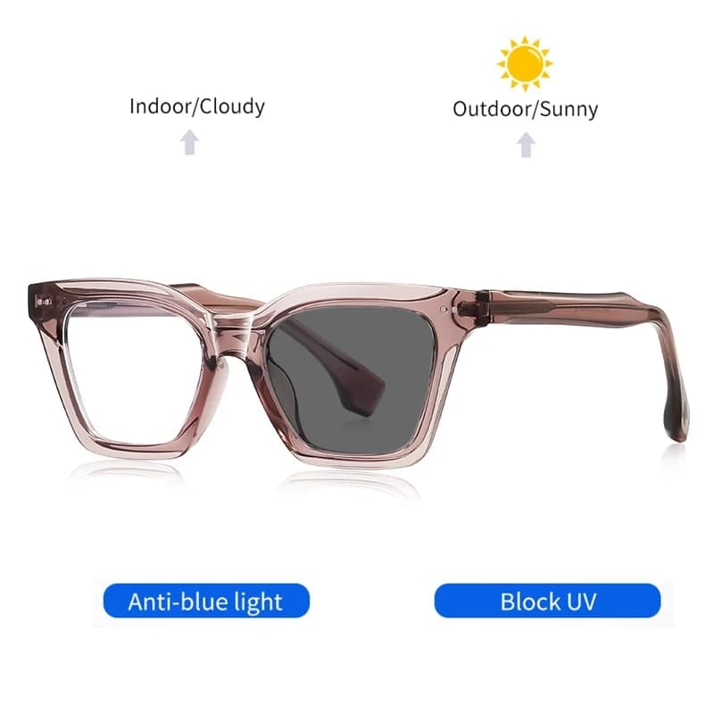 Lunettes rétro à rivets en Fiber d'acétate pour femmes, monture carrée, Prescription optique, photoc