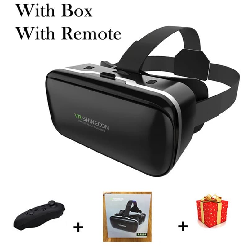 VR Shinecon 10.0 Casque 3D lunettes Casque de réalité virtuelle pour Smartphone lunettes de téléphon