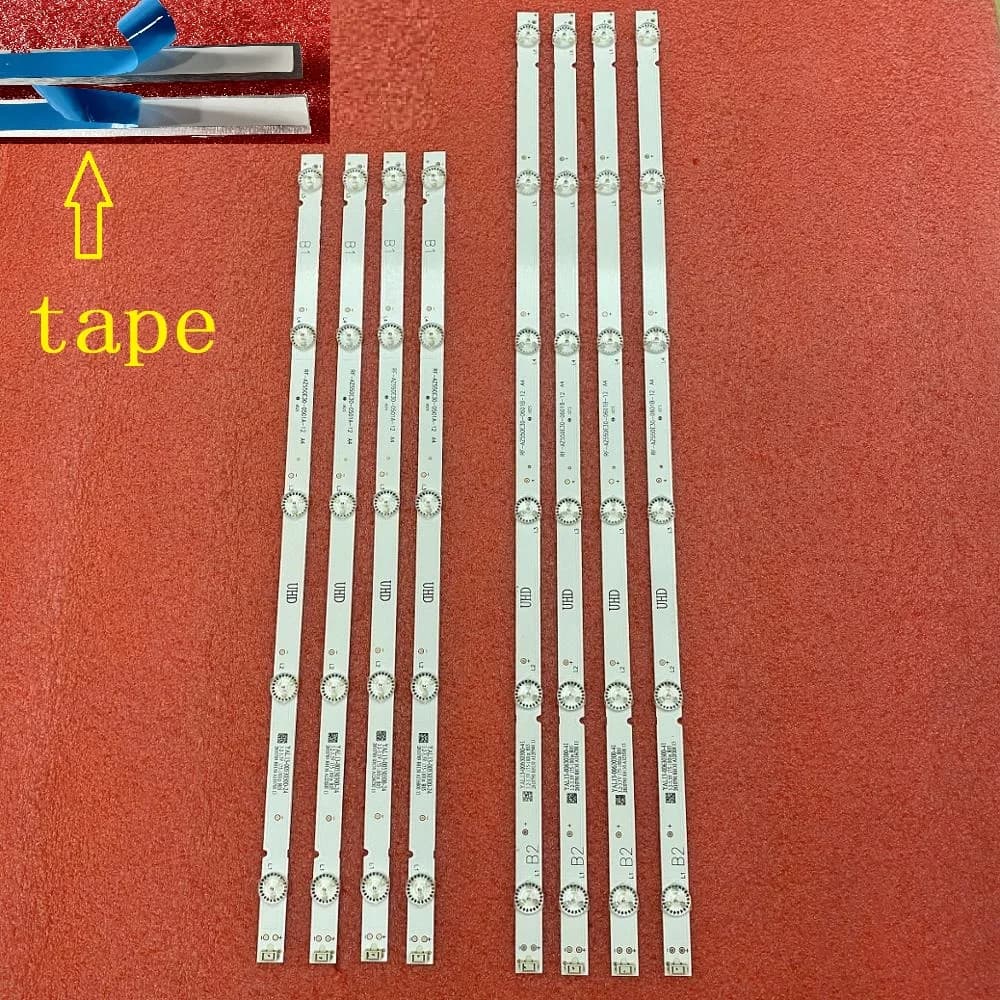 Bande de rétro-éclairage LED pour TV PTV55U21, 55UJ620Y 55UJ6200 55UJ6000 55LJ5400 55LJ620V 55UJ620V