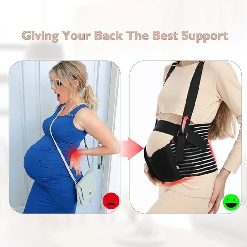 Ceinture de maternité, soutien de grossesse, reliure abdominale respirante, ceinture de taille régla