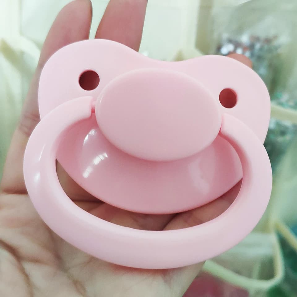 100% fait à la main mignon petit ours modèle adulte bébé sucette Silicone taille adulte sucette papa