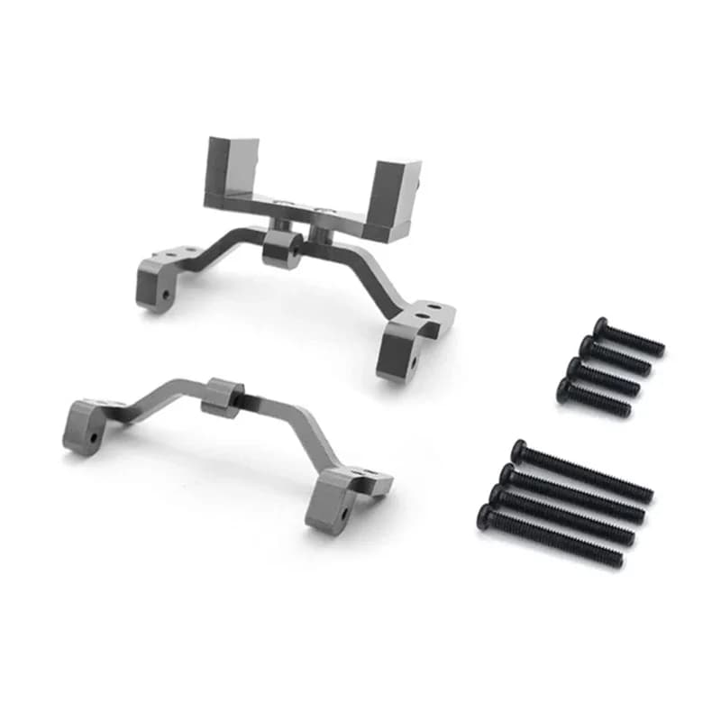 Support de fixation de tige de direction et support de servo en métal pour voitures RC MN D90 MN99S 