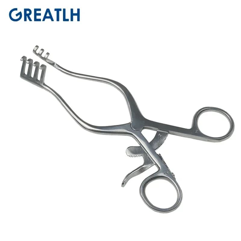 GREATLH Instruments vétérinaires orthopédiques écarteur Weitlaner écarteur auto-retenue en acier ino