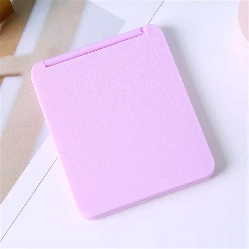 Miroir de maquillage pliable, Portable, Double face, pour dortoir d'étudiants, bureau, petit cadeau,