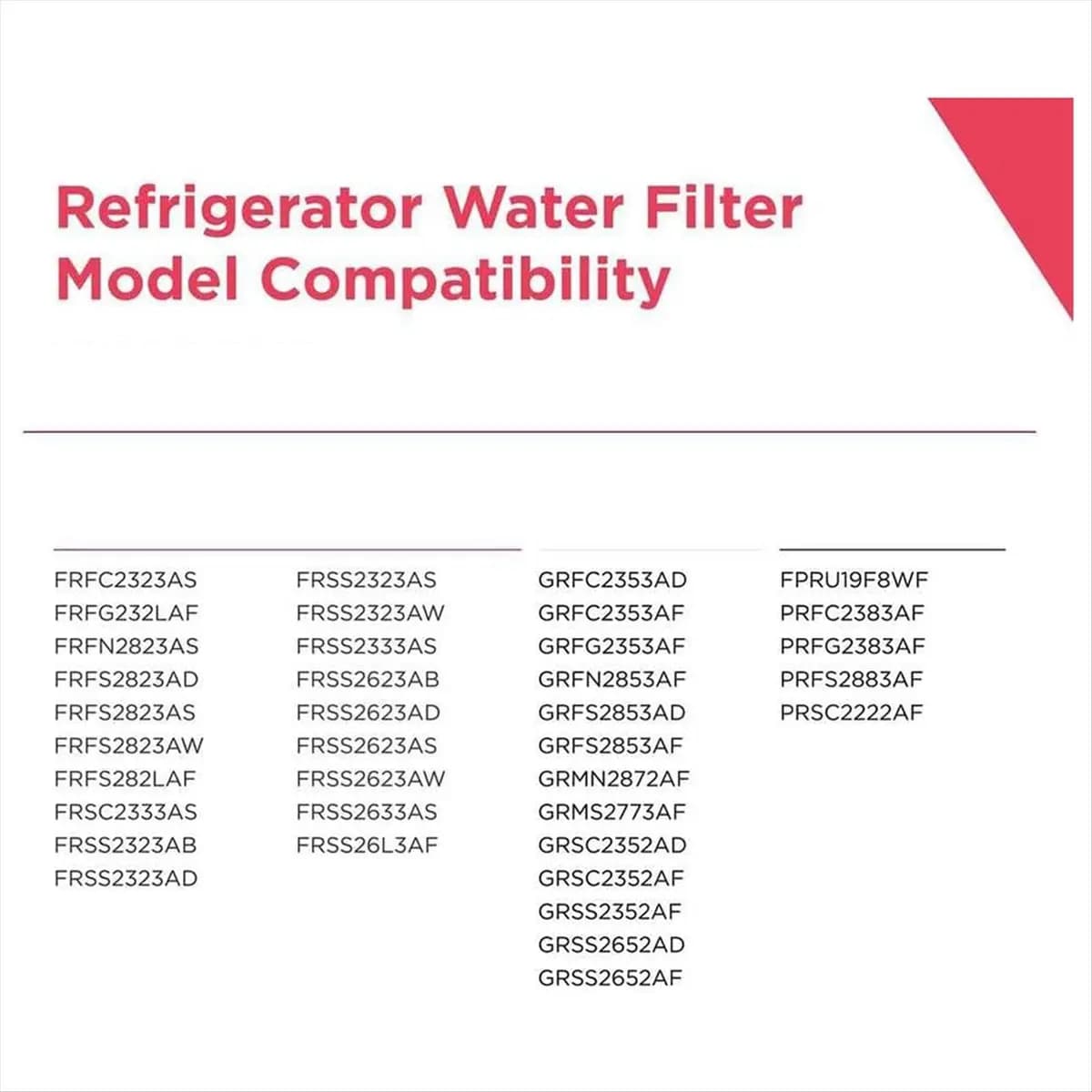 Nouveau dans-pour Frigidaire FPPWFU01 PurePour PWF-1 filtre à eau PWF-1 filtre de réfrigérateur