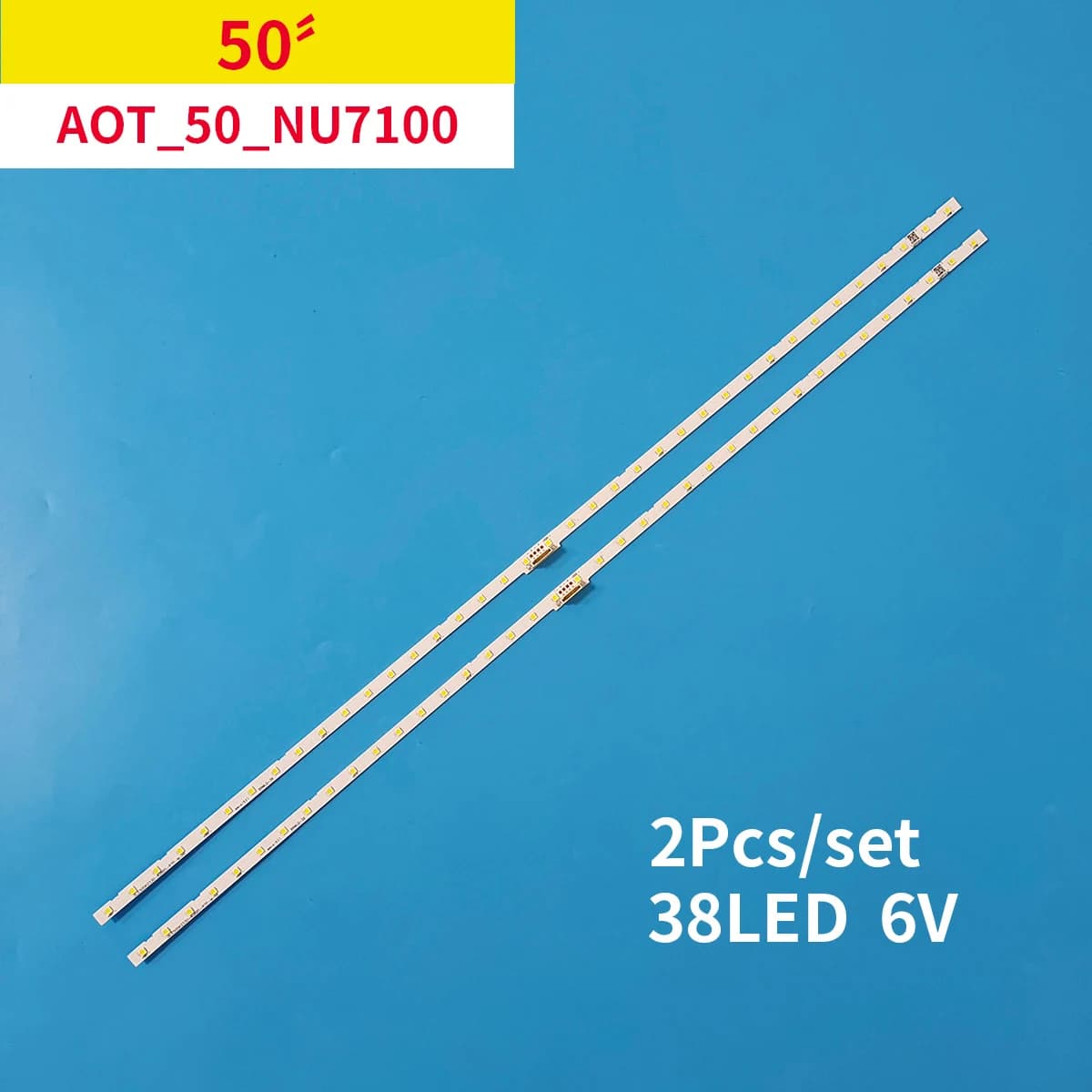 Bandes LED (2) pour Samsung UE50NU7025 UE50NU7025K UN50NU7100 UE50NU7100 UE50NU7400 UN50NU7400 UE50N