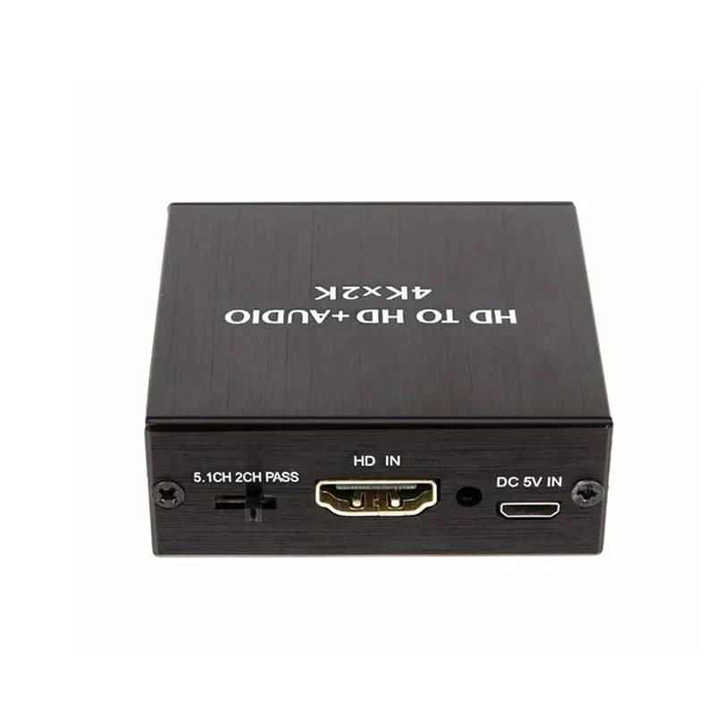 Extracteur Audio vidéo 4K x 2K HDTV vers convertisseur Audio 3.5MM SPDIF optique TOSLINK adaptateur 