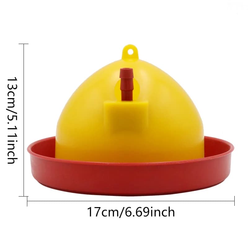 1 ensemble poulet canard oie gril buveur poulailler élevage ligne d'eau volaille bouteille d'eau pot