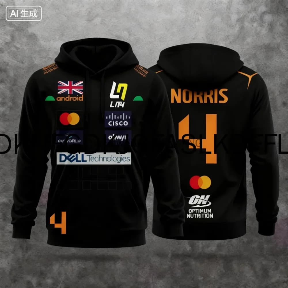 Nouvelle collection automne/hiver 2026 Lando Norris : la combinaison parfaite de sweats à capuche de