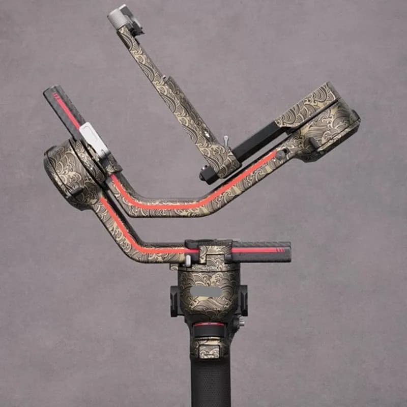 Film rond en vinyle pour la peau du stabilisateur de cardan, autocollant de protection pour DJI Lear
