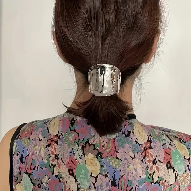 Boucle de cheveux artisanale Concave et convexe de haute qualité, Design bohémien, pince rétro, four