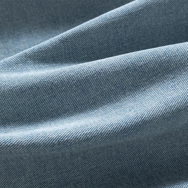 Chemise ample en denim fin et non extensible pour hommes, style américain, polyvalente, Vintage