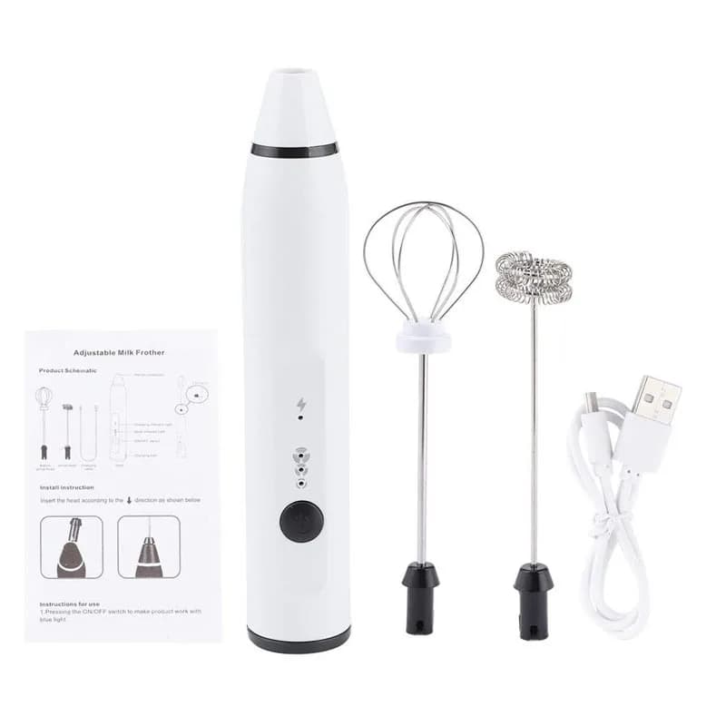 Mini mousseur à lait électrique portatif mélangeur électrique avec USB fabricant électrique fouet mé