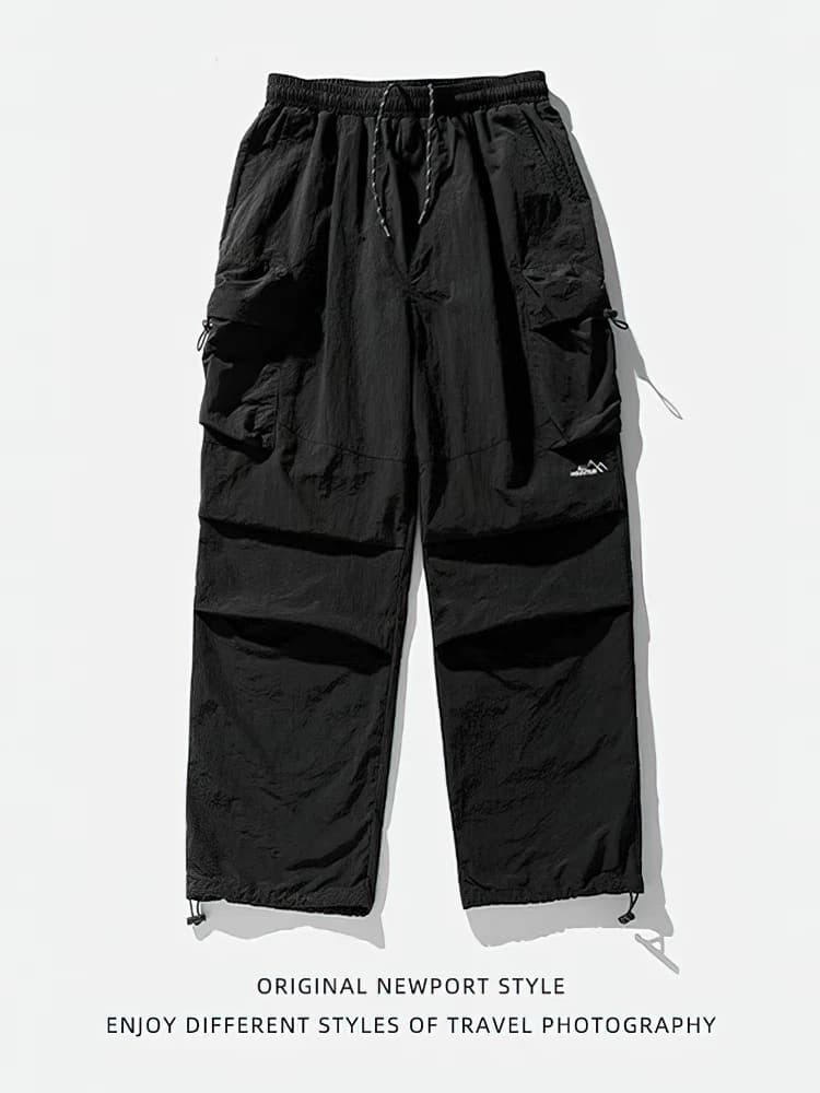 Vintage Baggy randonnée Cargo pantalon hommes imperméable Sport décontracté Jogging Sping été Parach