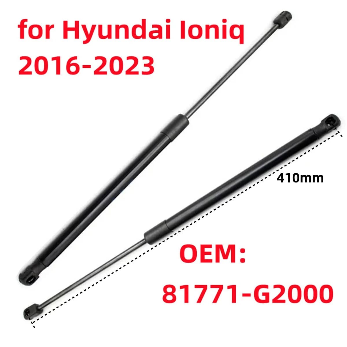 2 pièces 81771-G2000 coffre arrière de voiture coffre hayon entretoises à gaz tiges de Support de le