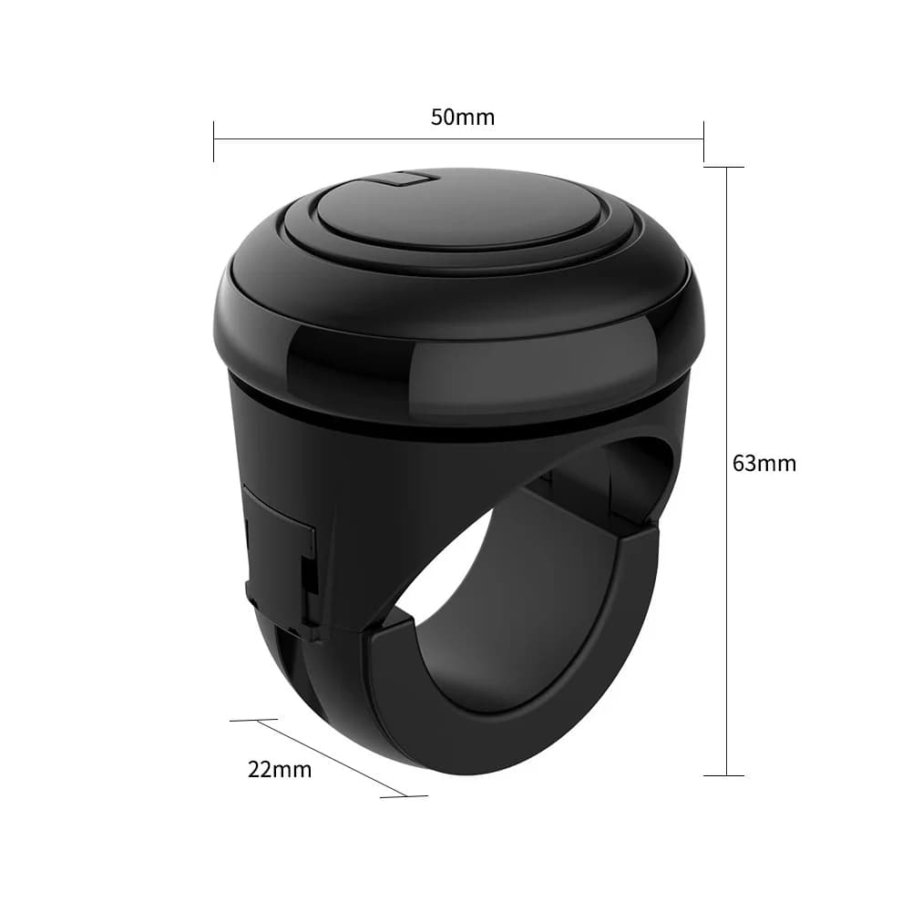 Bouton rotatif de rehausseur de volant, Rotation à 360 degrés, roulement en métal, poignée électriqu