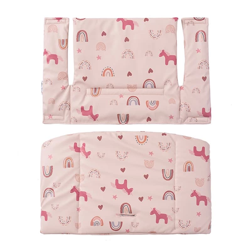 Ensemble de coussins pour bébé, compatible avec chaise haute, doux et confortable, pour salle à mang