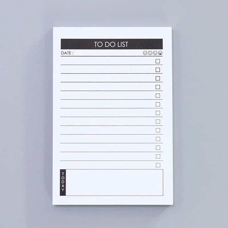 Bloc-notes mensuel hebdomadaire et quotidien, mémo, planification des messages, planificateur de mes