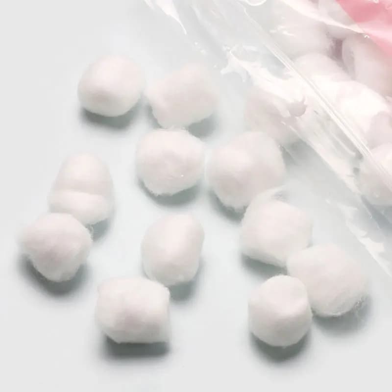 100 pièces/paquet boules de coton dissolvant de vernis à ongles outil de nettoyage UV Gel ongles con
