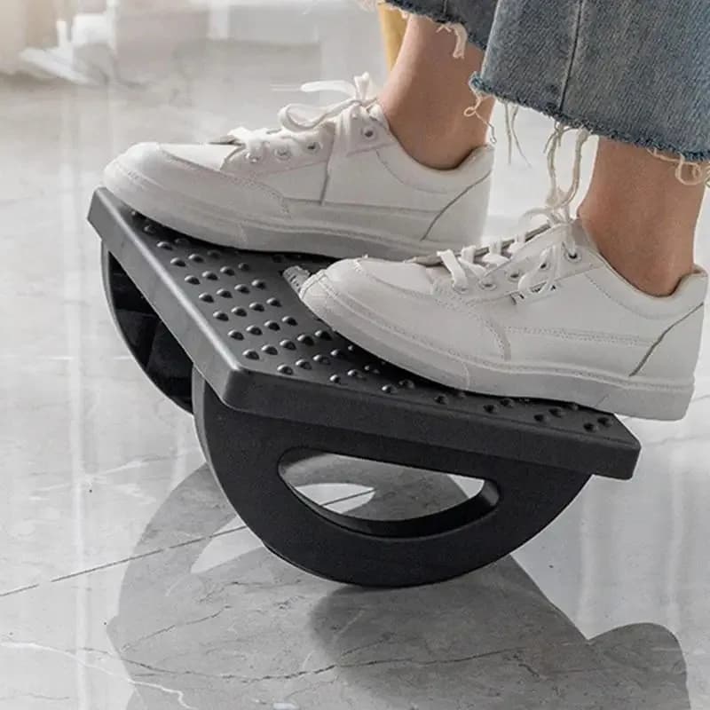 Repose-pieds portable sous le bureau, tabouret ergonomique avec rouleaux de massage, repose-pieds po