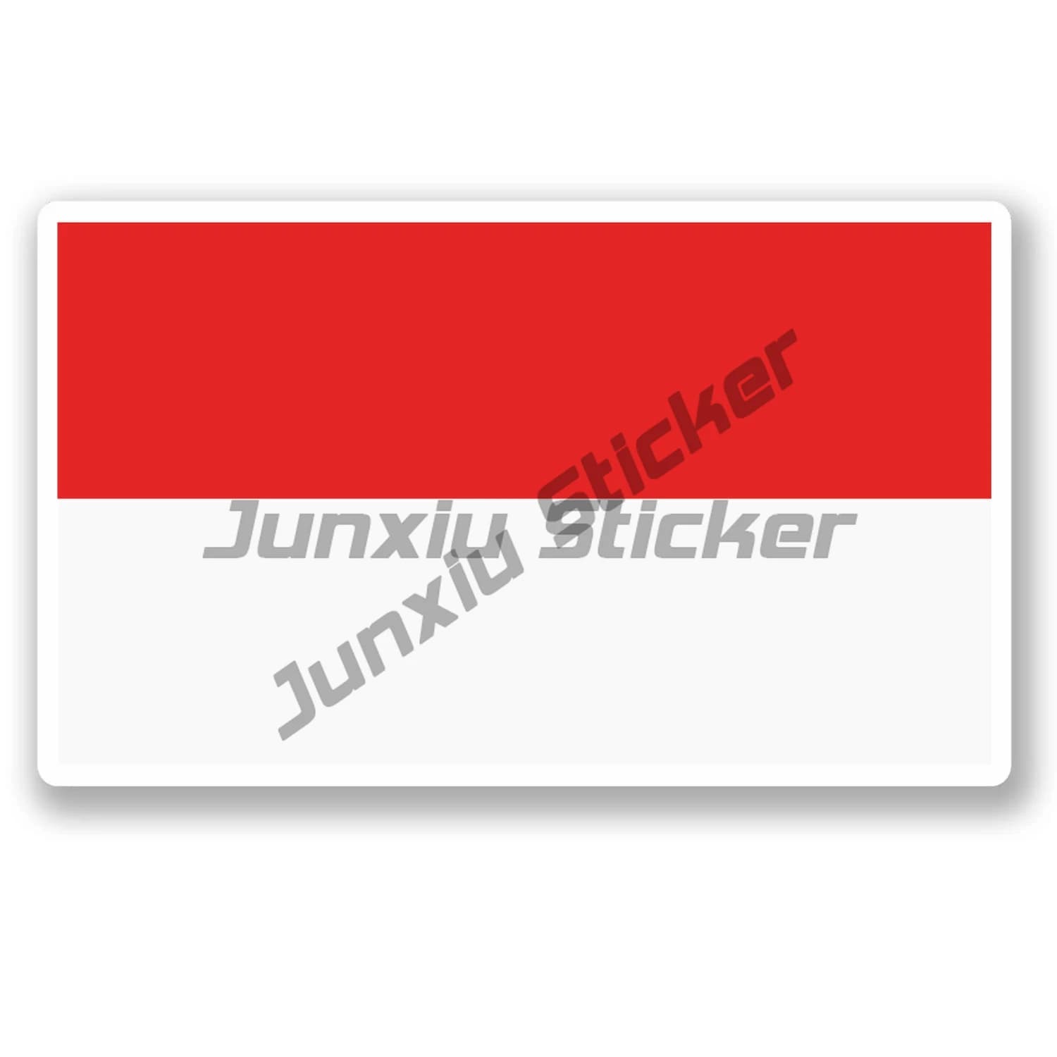 Autocollant blason Monacan Monte Carlo Code de pays monégalaque autocollant ovale avec drapeau pour 