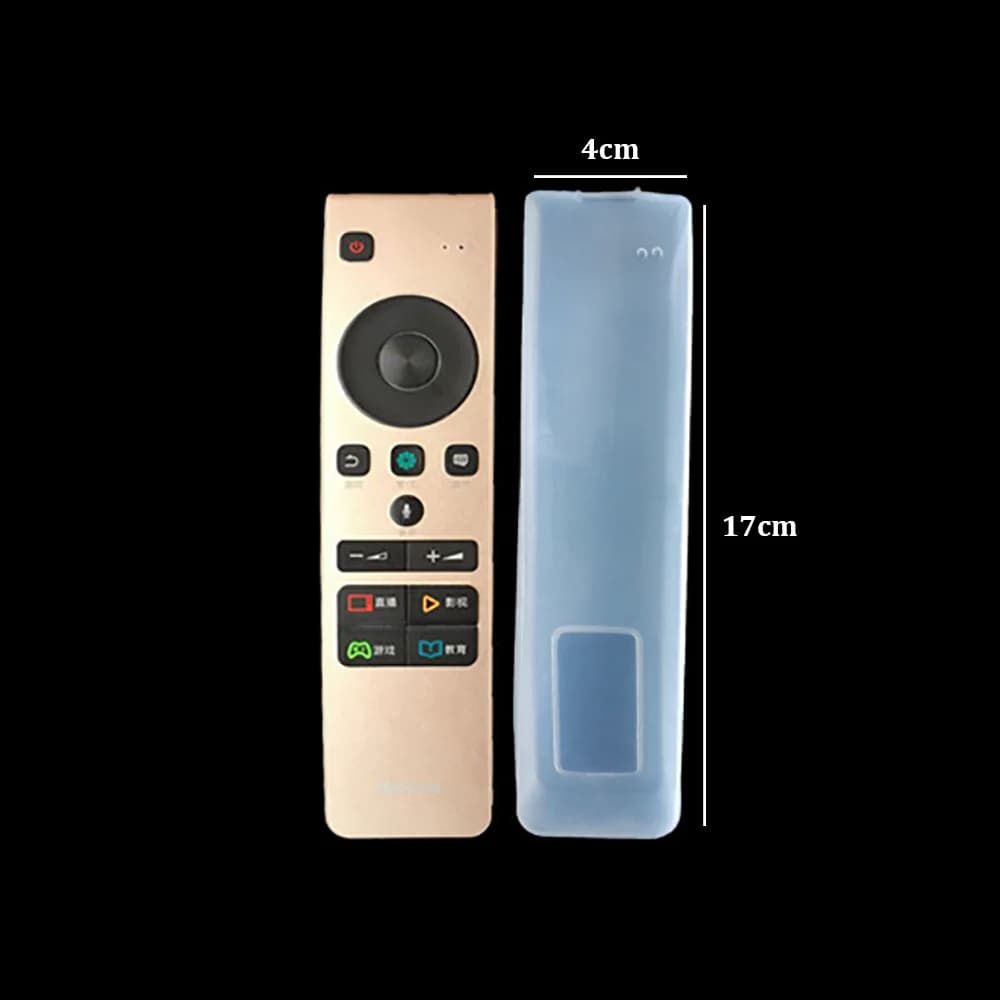 Manchon de Protection pour télécommande TV en Silicone, sac de rangement de Protection contre la pou