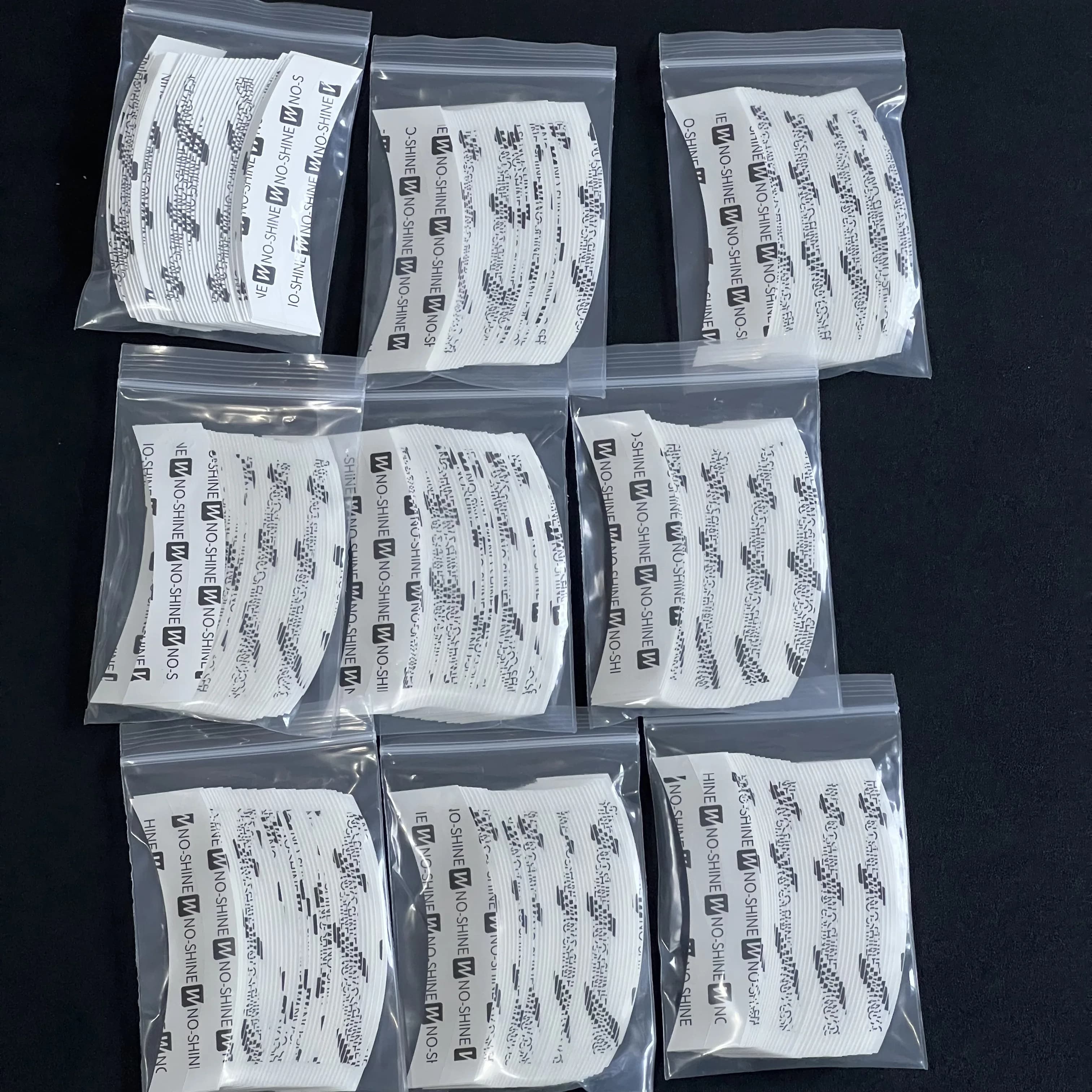 36 pièces ruban de marcheur incurvé Double face ultra tenir ruban système de cheveux ruban tenir col