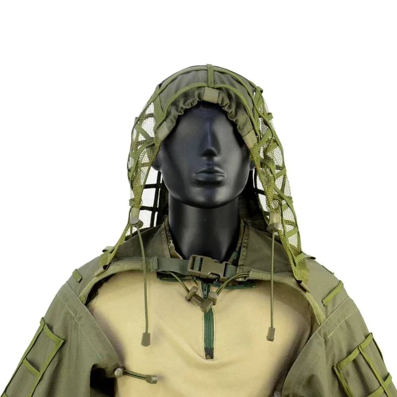 Costume Ghillie tactique Airsoft Sniper tir Ghillie costume vêtements chasse en plein air capuche de