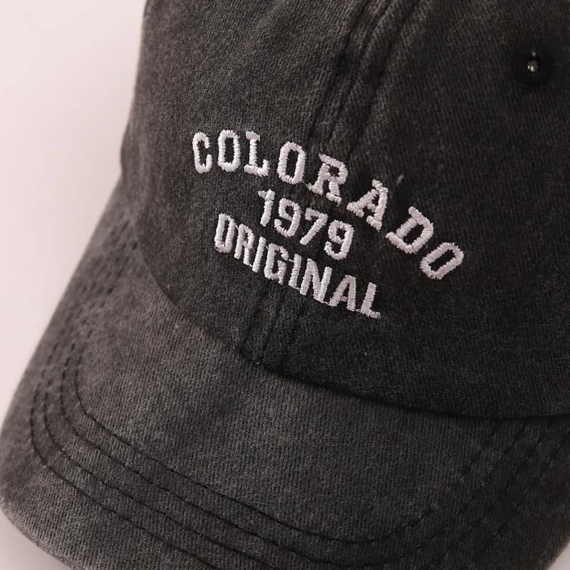 Casquette de baseball avec lettres brodées pour enfants, mode rétro, chapeau en langue de canard pou