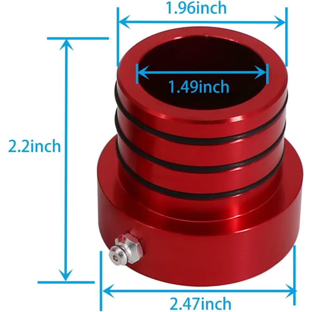 Joint d'étanchéité de tube d'essieu avant MG21103 Dana 30/44 compatible avec Jeep Cherokee XJ 1984-2