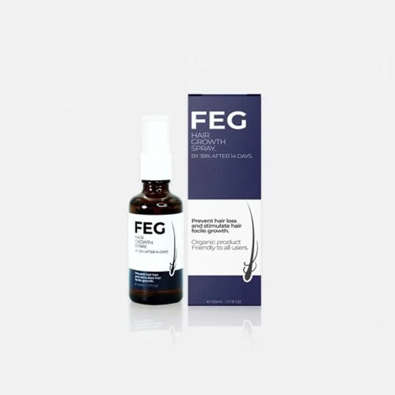 FEG-Huile de Soins Capillaires Biologique, pour Cheveux Longs, pour la Maison, Rotterdam y, 50ml