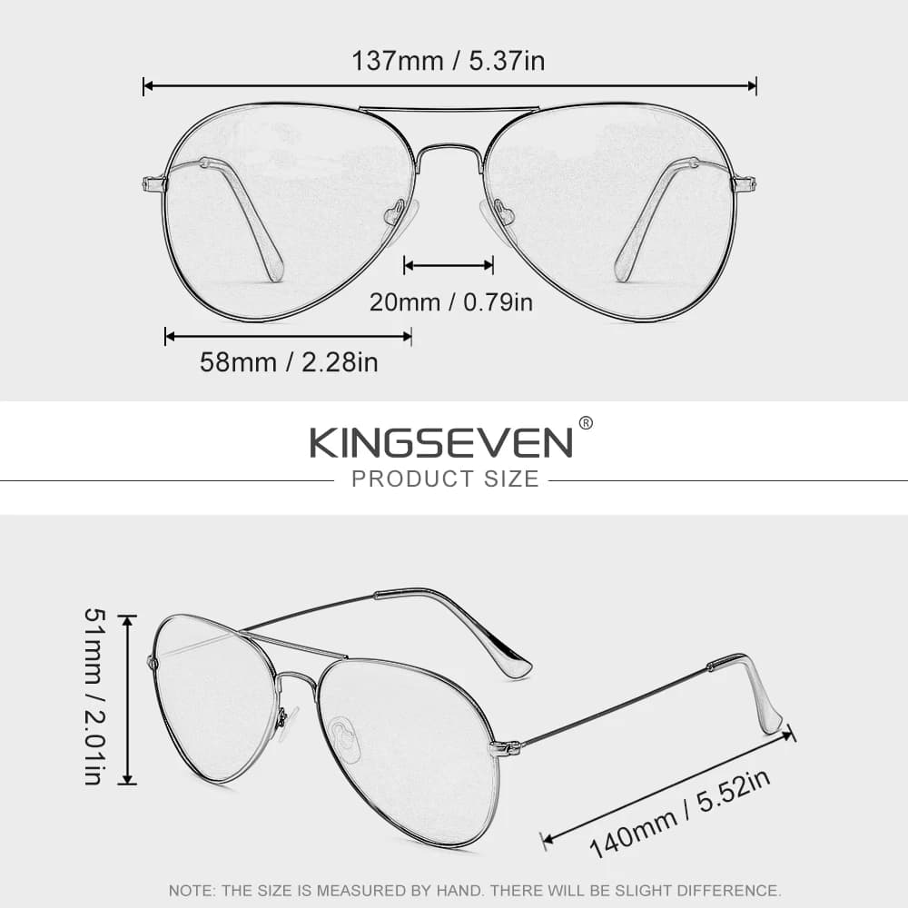 KINGSEVEN Lunettes de soleil polarisées anti-UV400 pour hommes et femmes, ensemble de lunettes de co