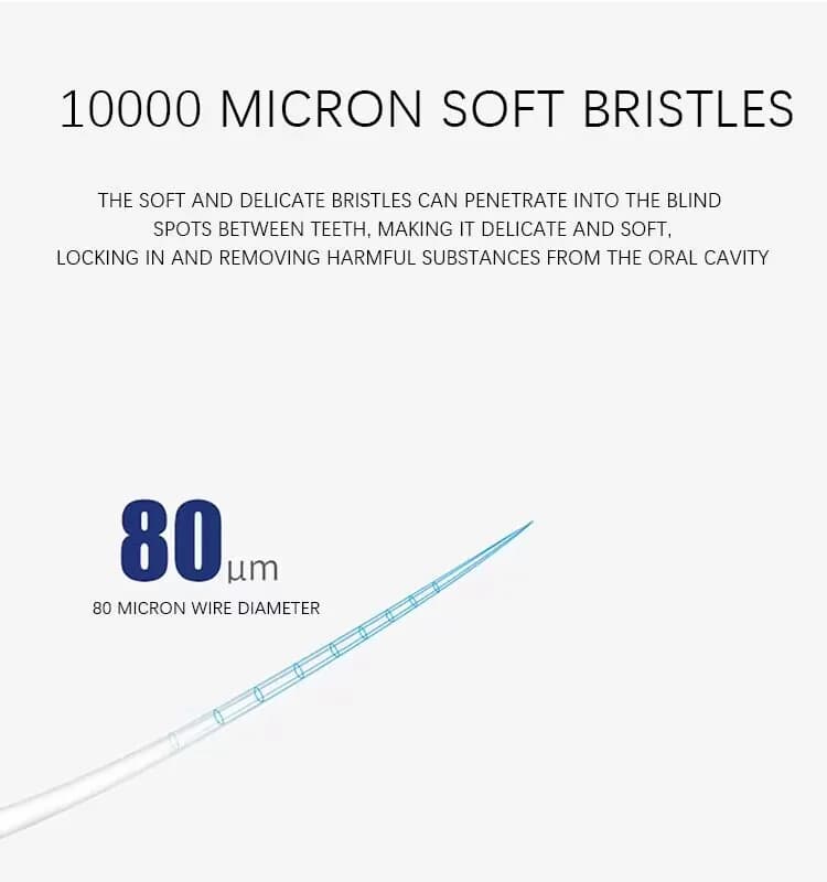 Têtes de brosse à dents souples ultrafines pour Hili Sonic Care, soins des gencives sensibles, têtes