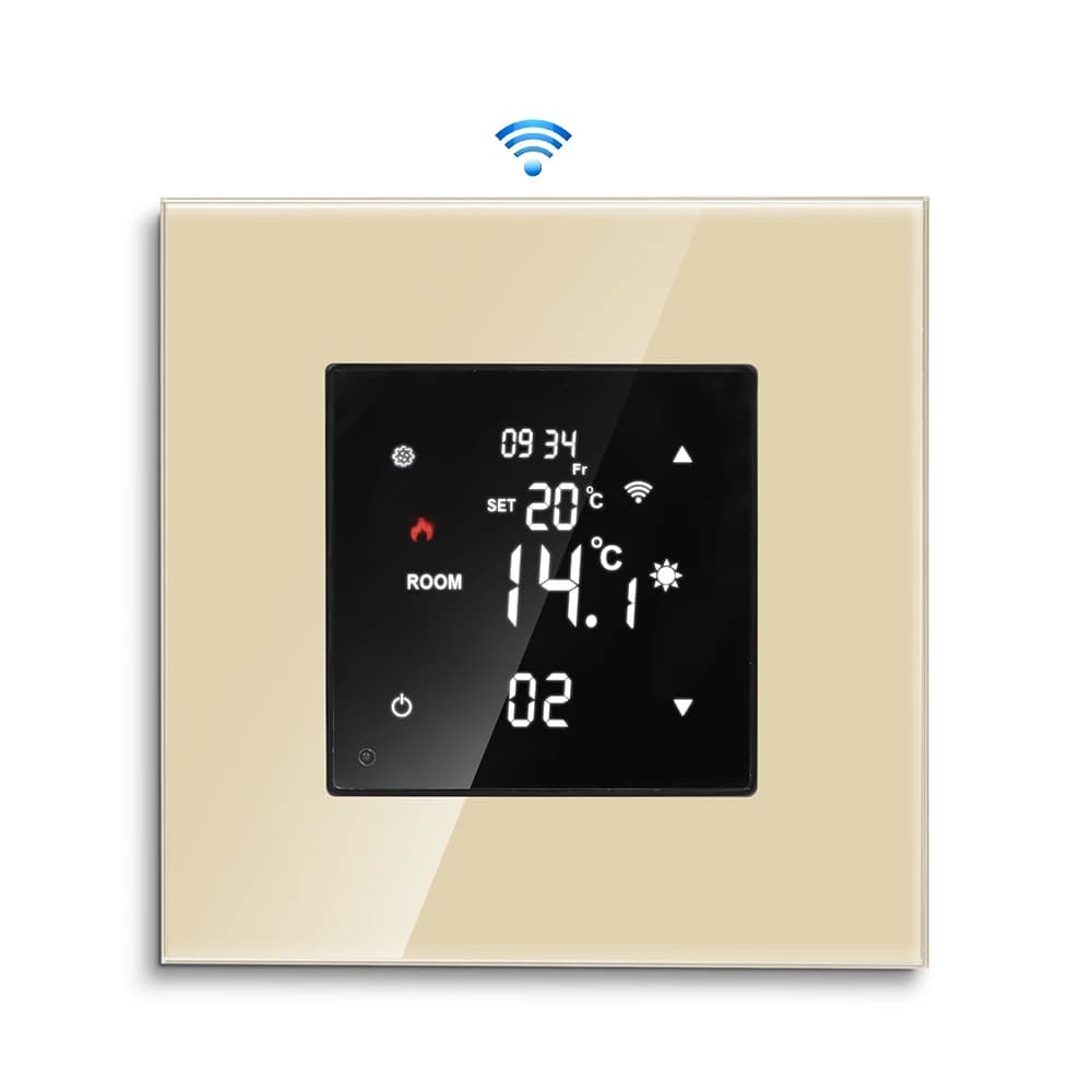 Bingoelec Tuya WiFi Thermostat intelligent chauffage électrique au sol chaudière à eau/gaz températu