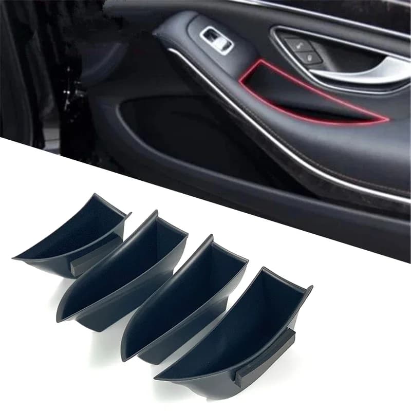 Boîte de rangement de poignée de porte, accessoires de voiture, pour Mercedes Benz classe S W222 S32