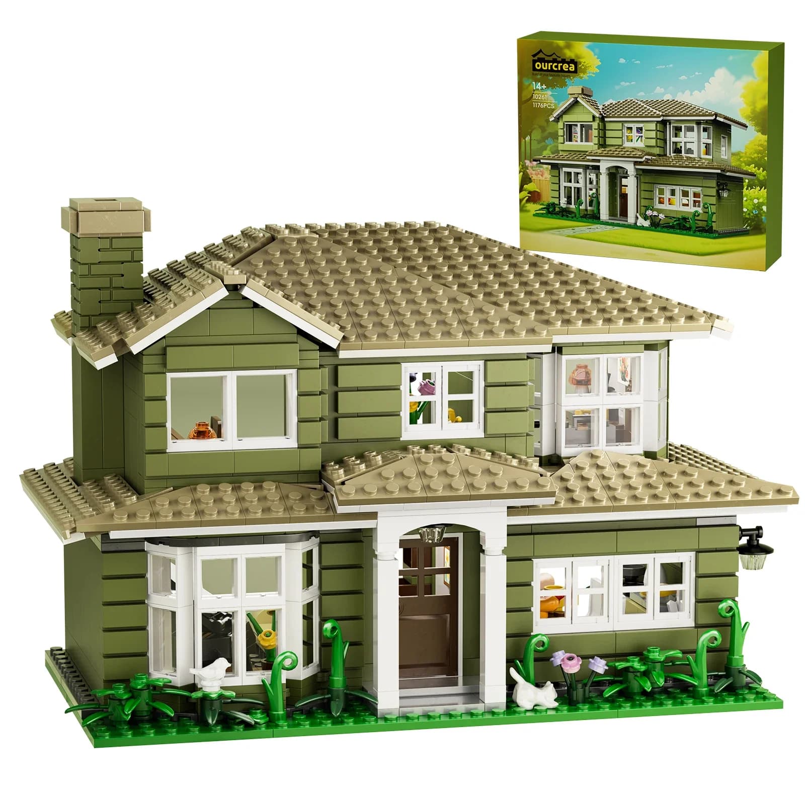 BuildMOC – ensemble de blocs de construction de film familial Moderned Dunphy House, cadeaux pour ga
