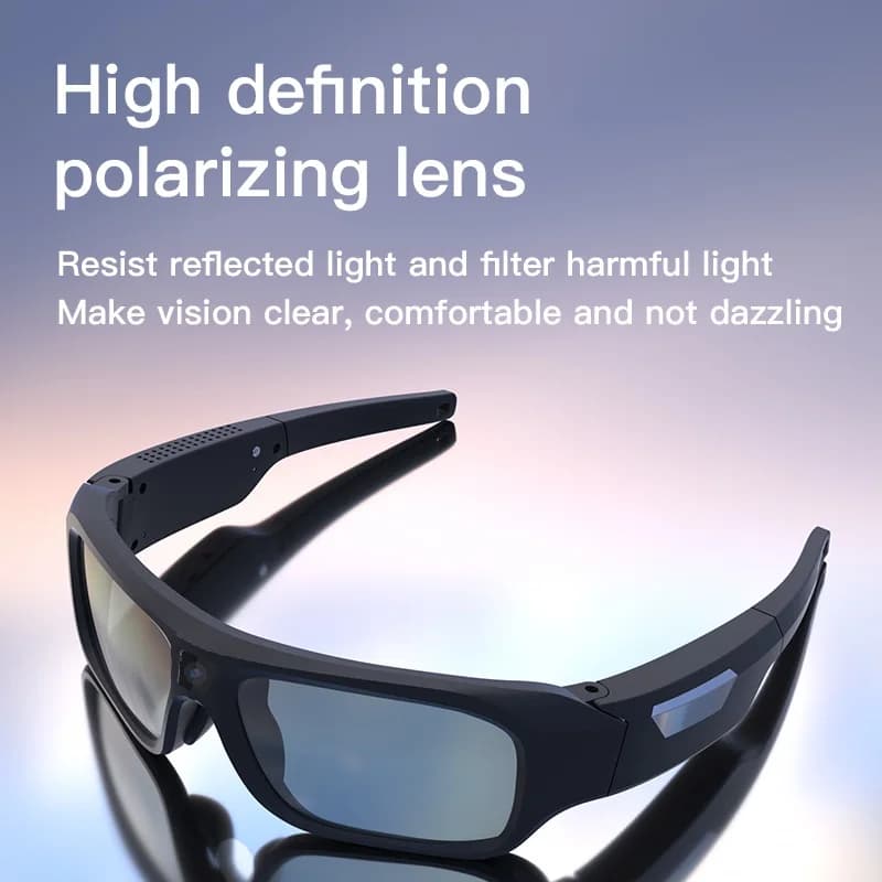 Mini caméra HD 4K, lunettes de Surveillance pour vélo, enregistreur vidéo, photographie, caméra d'ac